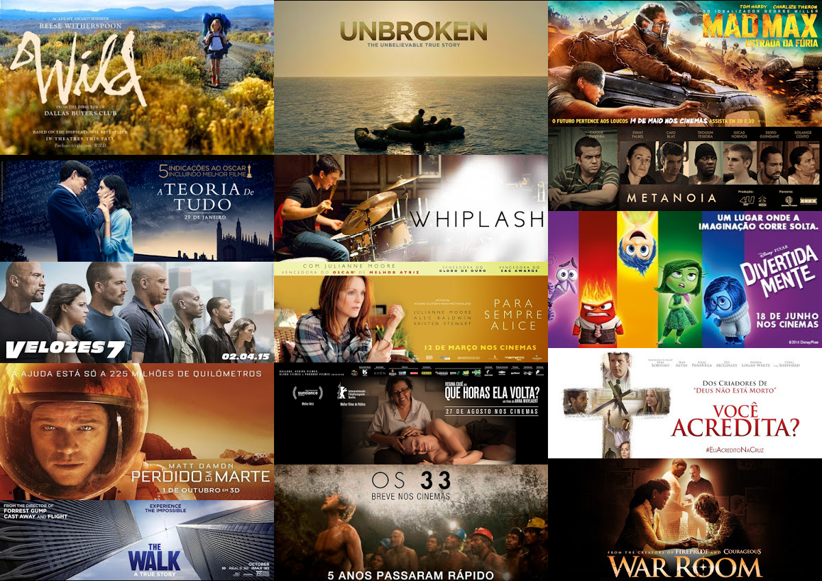 Os 10 melhores filmes de 2015 de acordo com o IMDb!